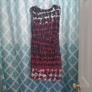 Multicolored Sleeveless Dress